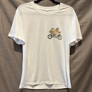 White Frog Graphic Tee